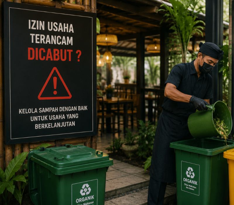 pengelolaan sampah horeka di bali
